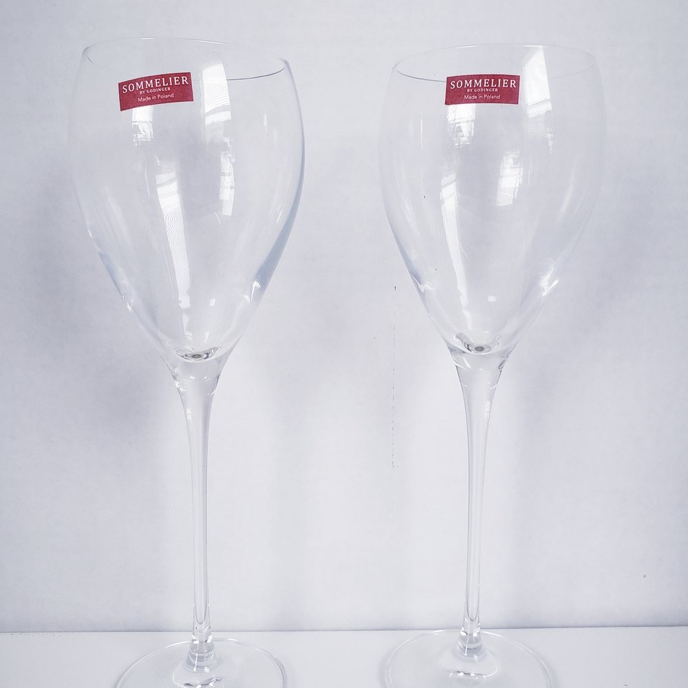 Clear Wine Glass Set